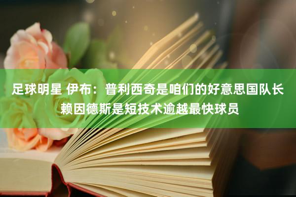 足球明星 伊布：普利西奇是咱们的好意思国队长 赖因德斯是短技术逾越最快球员